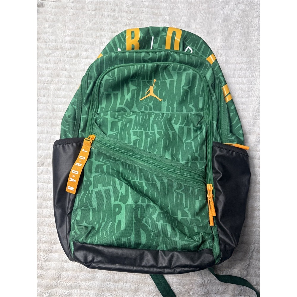NEW Jordan Jumpman Air Patrol Backpack 29L Pine Green  NICE School Travel NWOT
